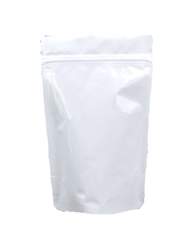 White Glossy Doypack Extra Small (25g) x100