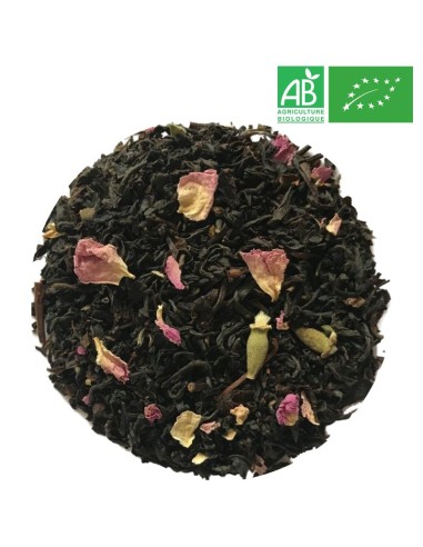 Organic Rose Black Tea - Wholesale Black Tea - Supplier of Tea