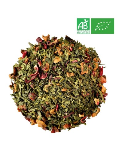 Organic Blood Orange Green Tea - Wholesale Green Tea - Supplier of Tea