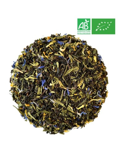 Organic Vanilla Bergamote Blend of Teas Wholesale Green Tea and Black Tea