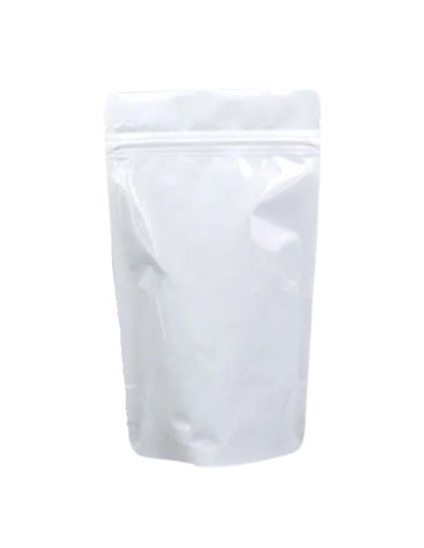 White Glossy Doypack Small (50g) x100