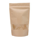 Doypack Kraft Window Small (25g) - Loose Tea Bag