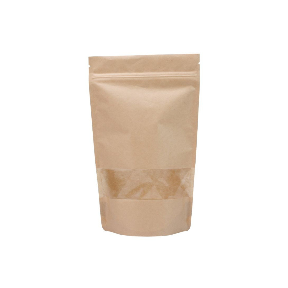 Doypack Kraft Window Small (25g) - Loose Tea Bag