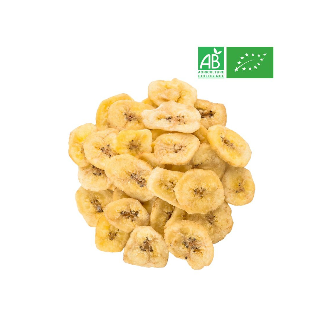 Organic Banana chips - Organic herb and plant by the kilo - Supplier