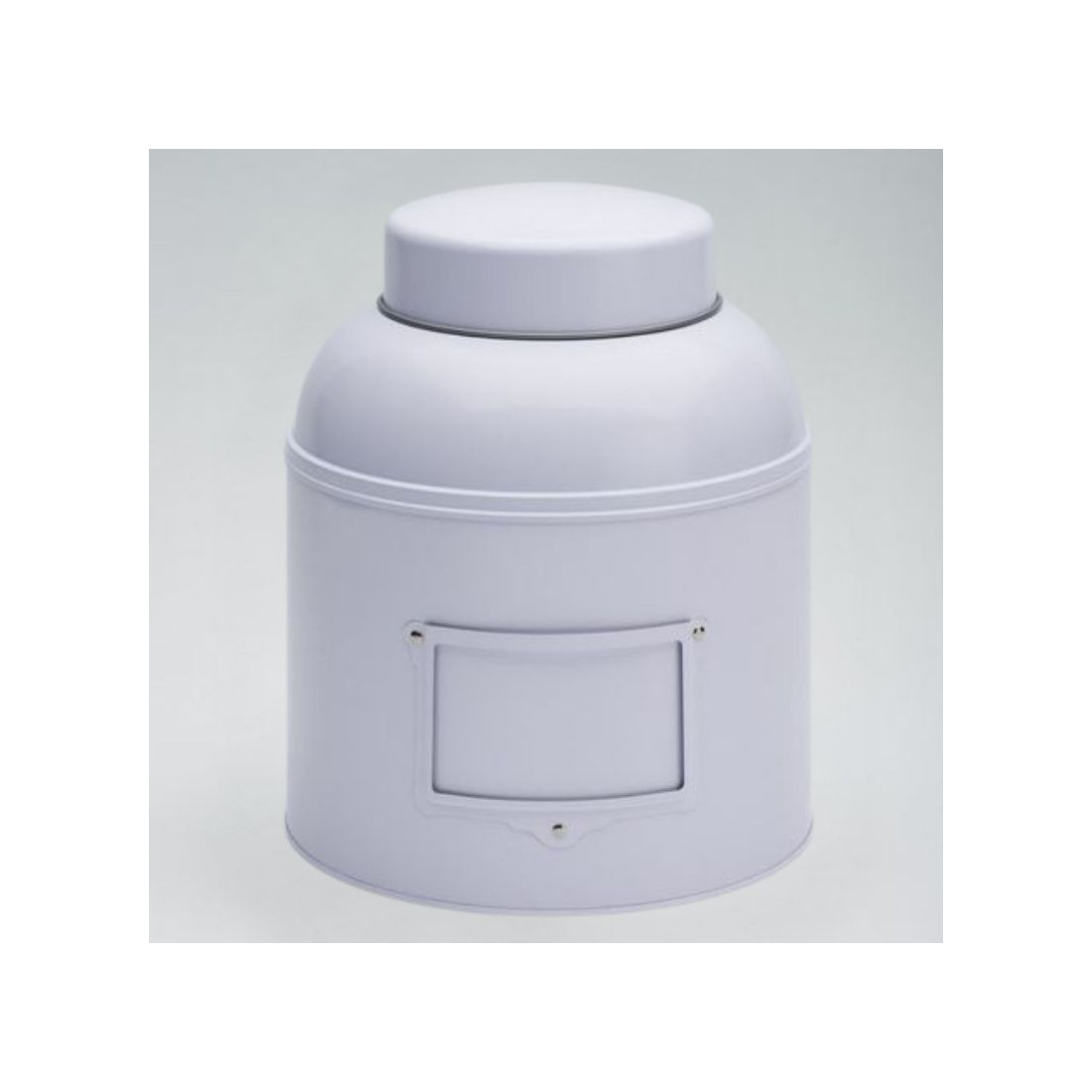 Metal Tea Tins - White Victorian Tin (1.5kg)