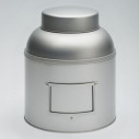 Metal Tea Tins - Victorian Gray Tin