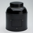 Metal Tea Tins - Black Victorian Tins (1.5kg)