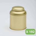 Metal Tea Tins - Gold Victorian Tins (30g)
