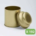 Metal Tea Tins - Gold Victorian Tins (30g)