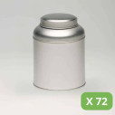 Metal Tea Tins - Grey Victorian Tins (150g)