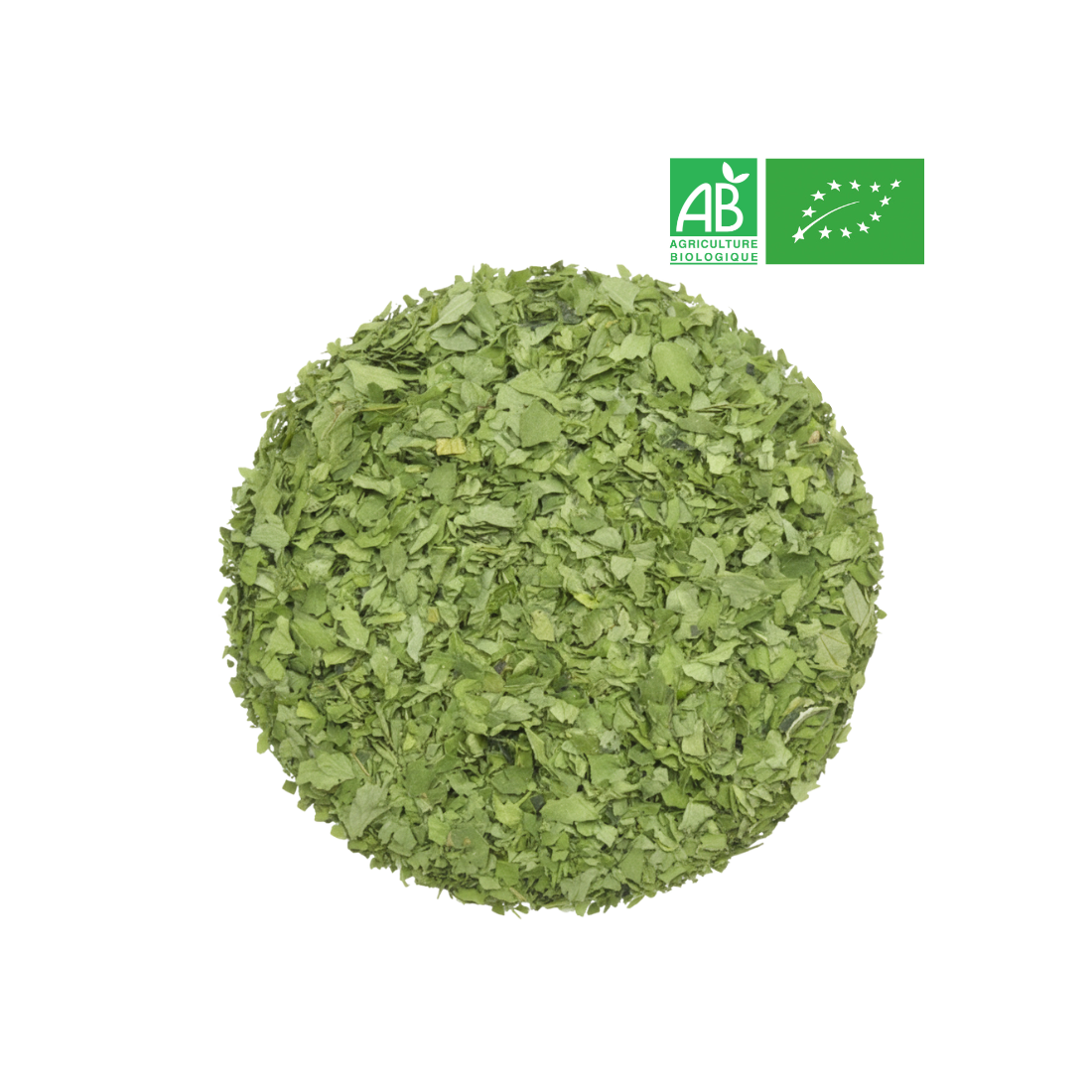 Organic chopped parsley leaves Organic herbalist wholesaler