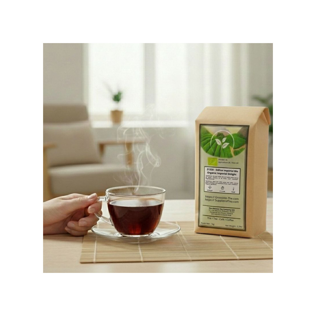Imperial Delight tea in bulk - Wholesaler Organic Tea