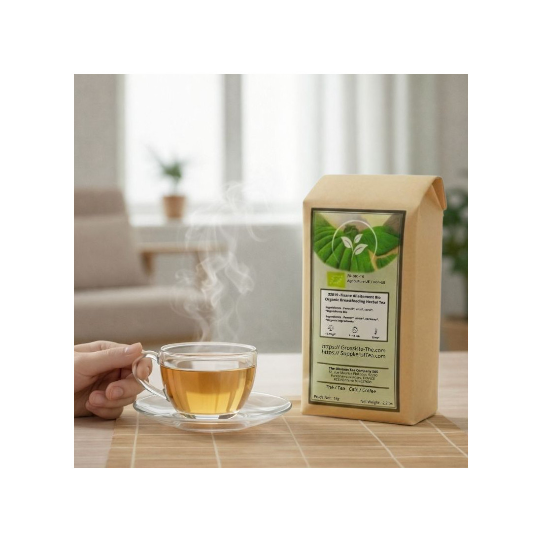 Loose Breastfeeding Herbal Tea - Organic Herbal Wholesaler