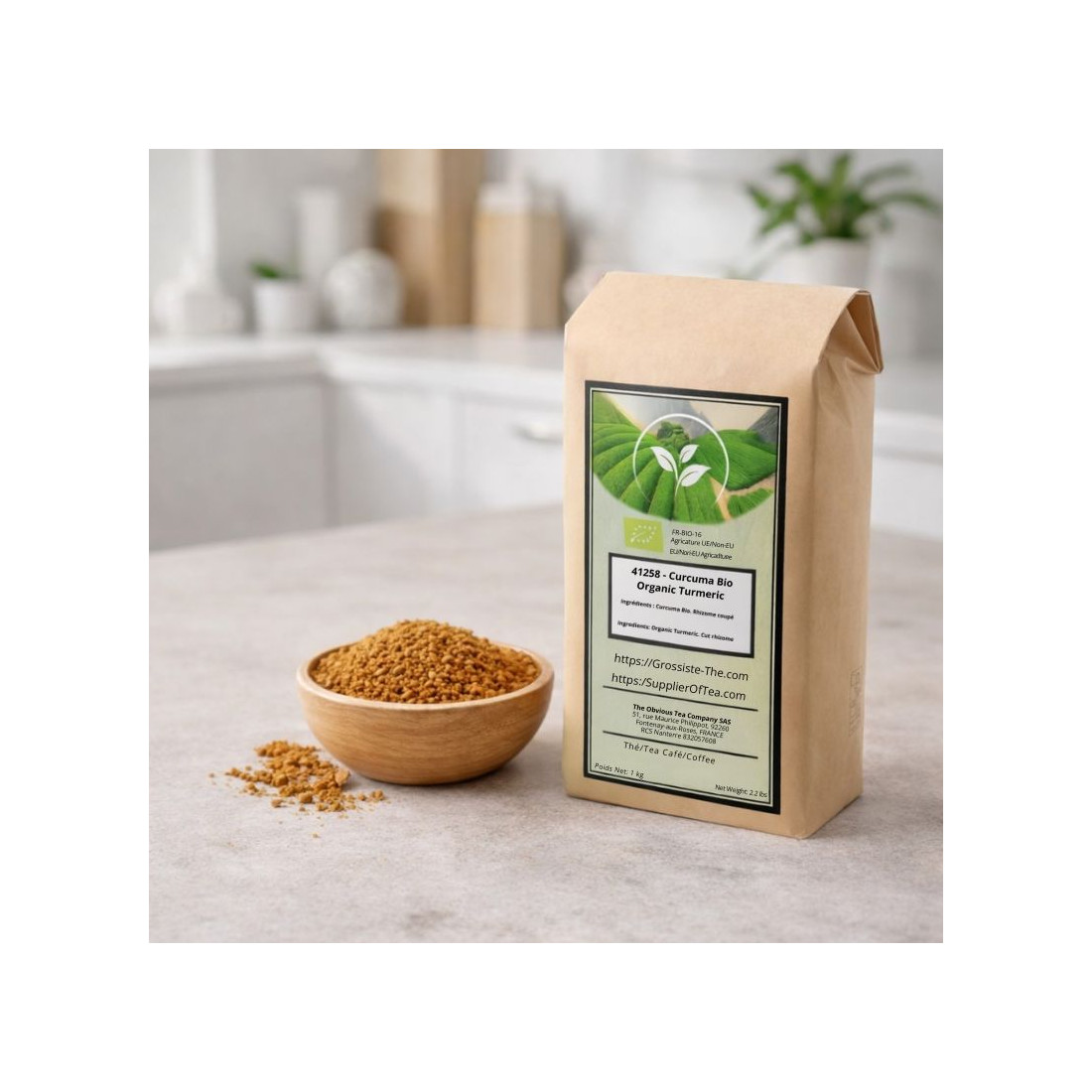 Organic Turmerci - Organic herb and plant by the kilo - Supplier