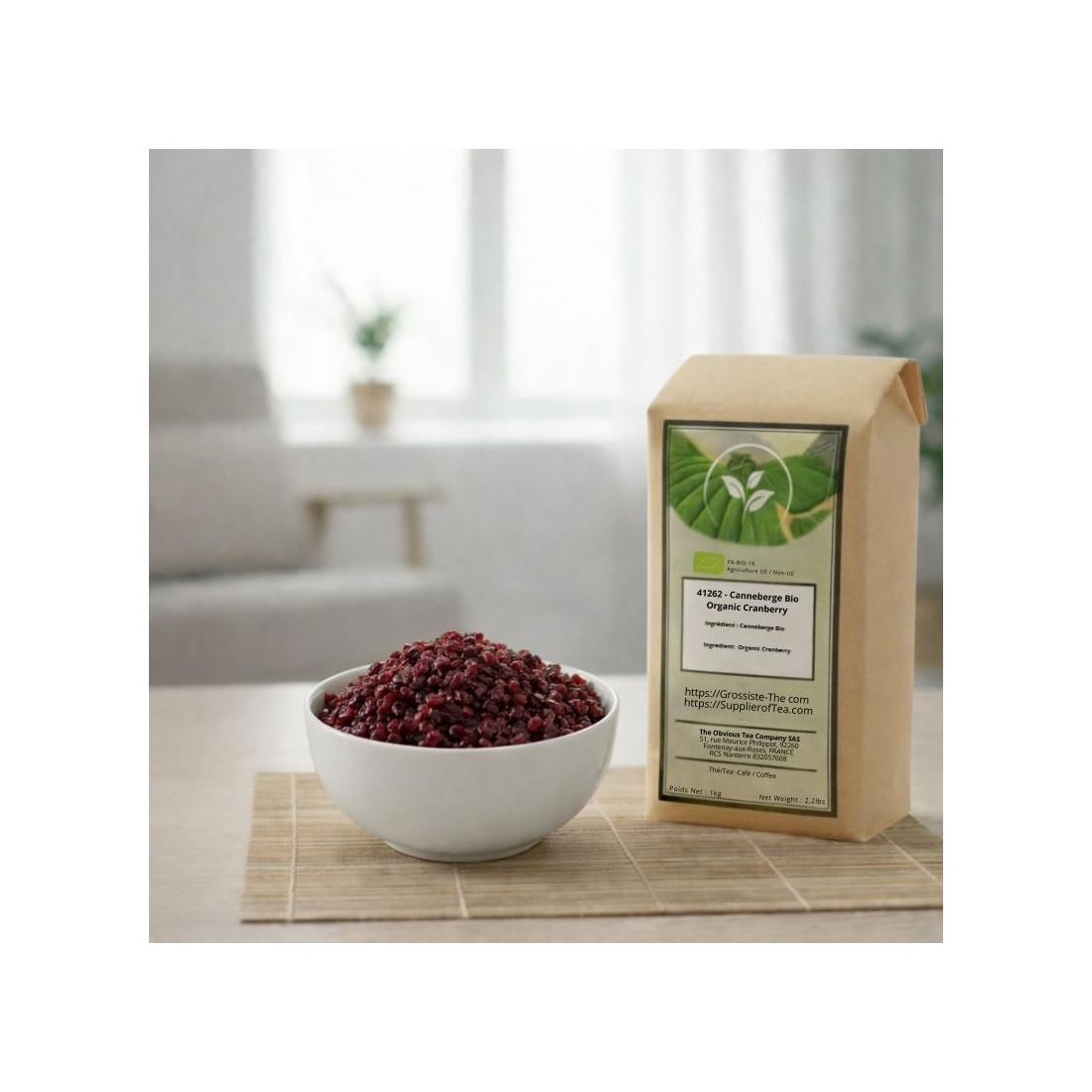 Organic Cranberry - Organic herb and plant by the kilo - Supplier