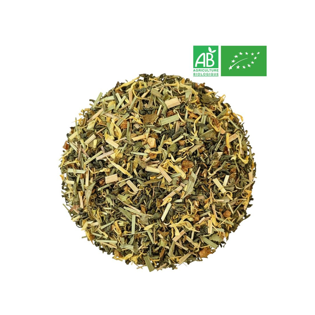 Organic Tea Wholesaler - Organic Lemon Basil Green Tea 1kg