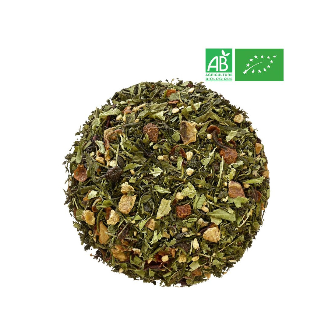 Loose Green Tea Lemon Ginger - Wholesaler organic tea