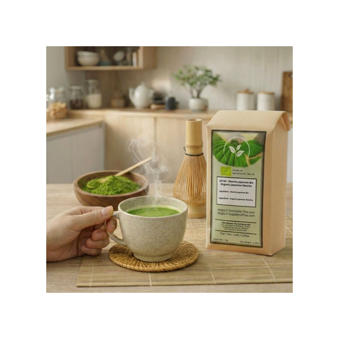 Japan Matcha in bulk - Wholesaler Organic Matcha Tea