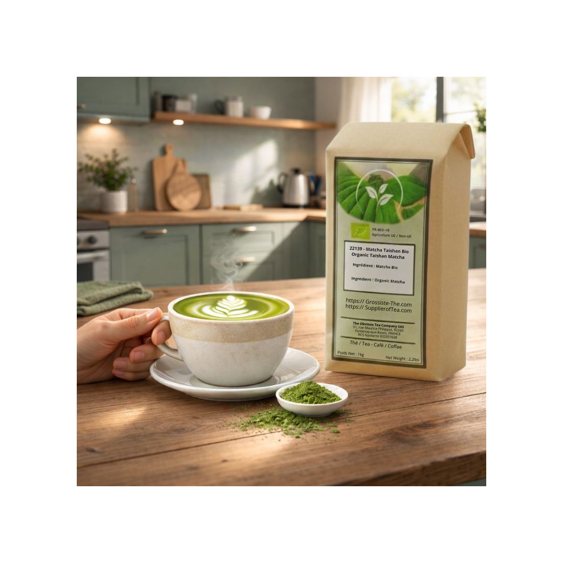 Matcha Taishan in bulk - Wholesaler Organic Matcha Tea