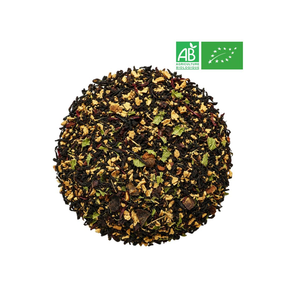 Loose Lemon Ginger Black Tea - Organic Tea Wholesaler