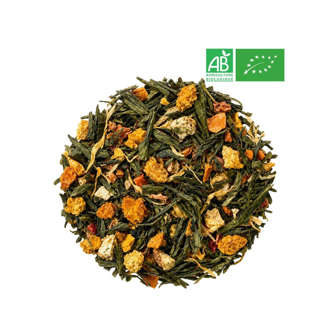 Loose Fruit Green Tea - Organic Tea Wholesaler