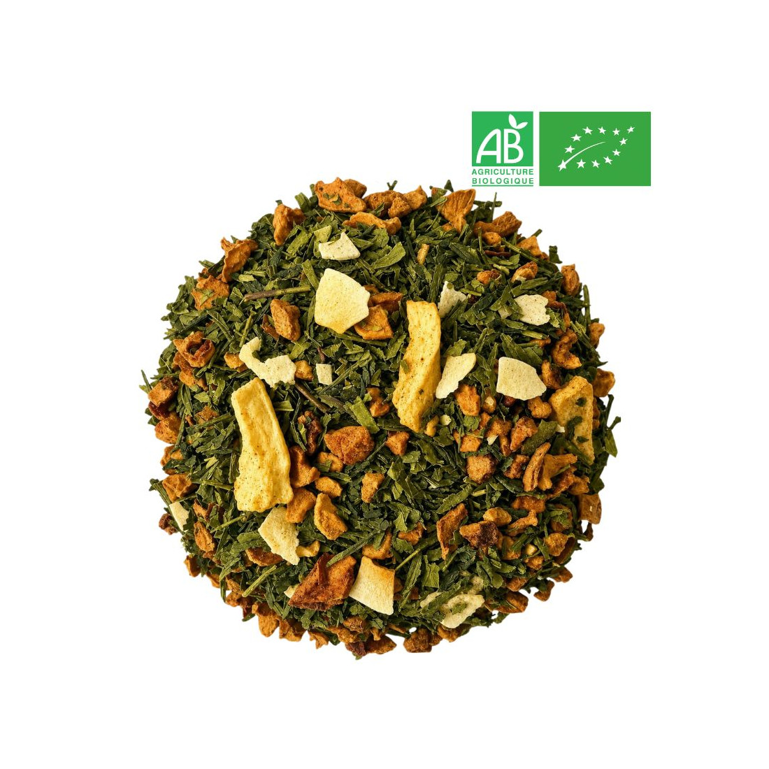 Organic Tea Wholesaler - Organic Pina Colada Green Tea 1kg