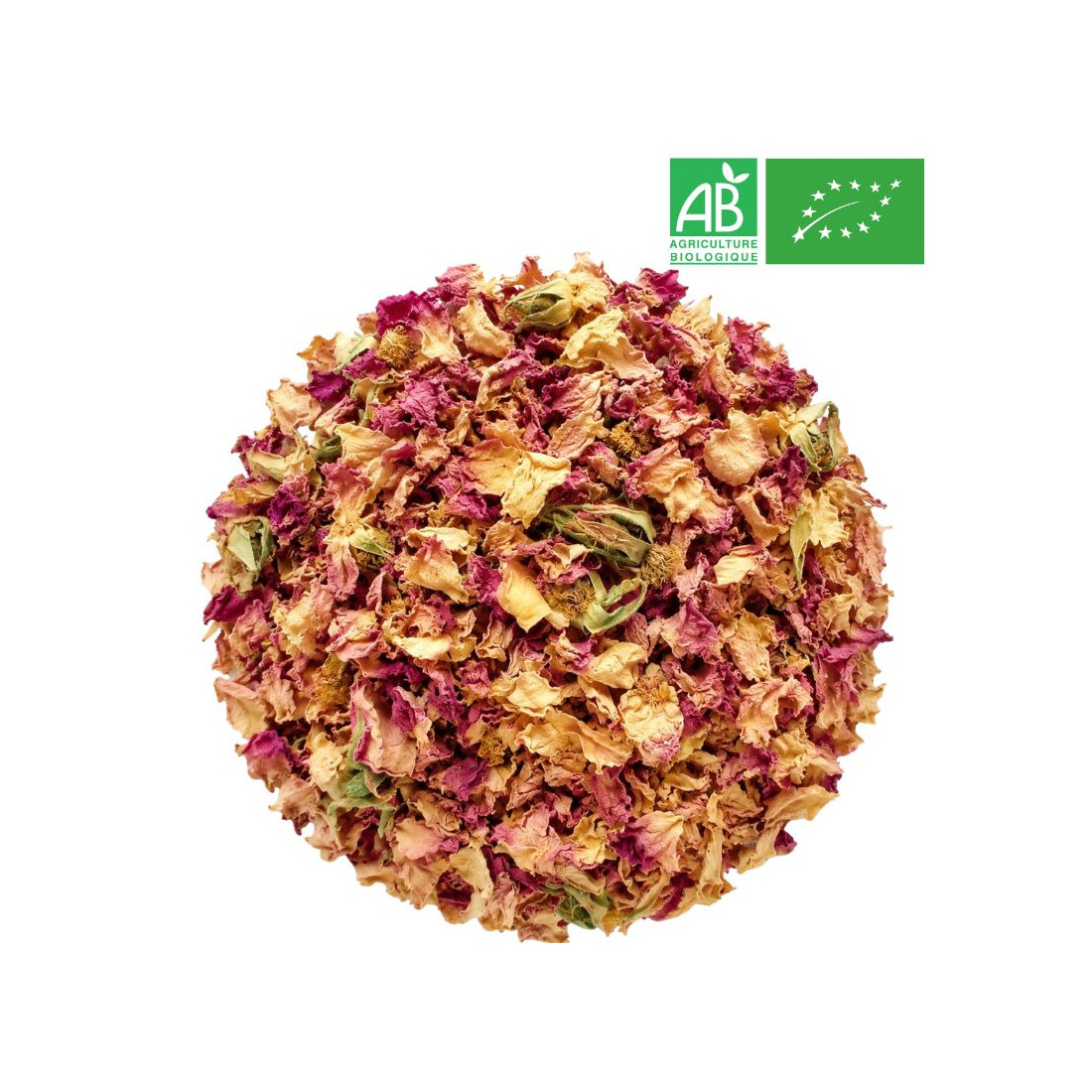 Rose petals in bulk - wholesale organic herb trade