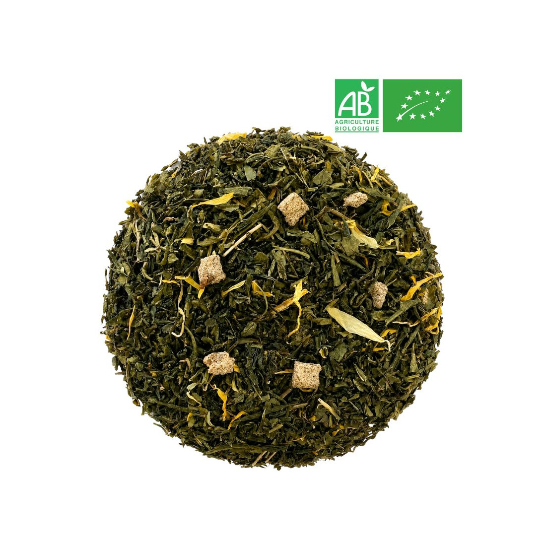 Premium Green Tea with Pear in bulk - Grossiste The Bio