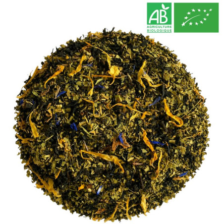 Loose Lemon Ginger Black Tea & Mate - Organic Tea Wholesaler