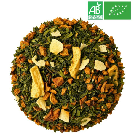 Organic Tea Wholesaler - Organic Pina Colada Green Tea 1kg