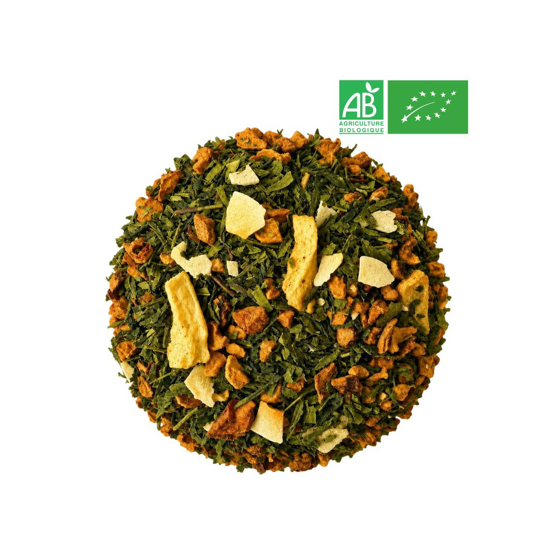 Organic Tea Wholesaler - Organic Pina Colada Green Tea 1kg