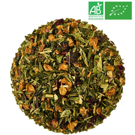 Loose Citrus Ginger Green Tea - Organic Tea Wholesaler
