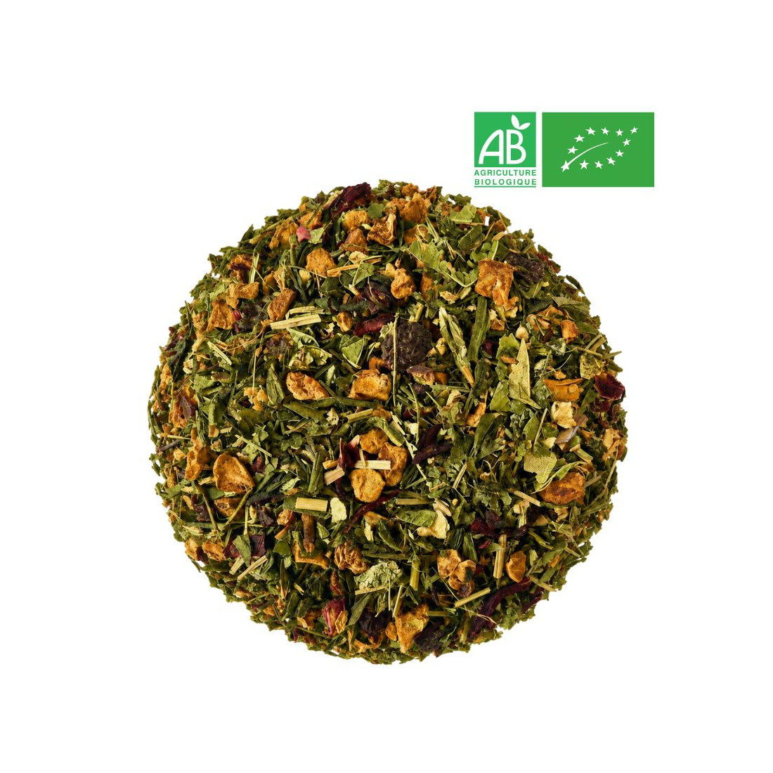 Loose Citrus Ginger Green Tea - Organic Tea Wholesaler
