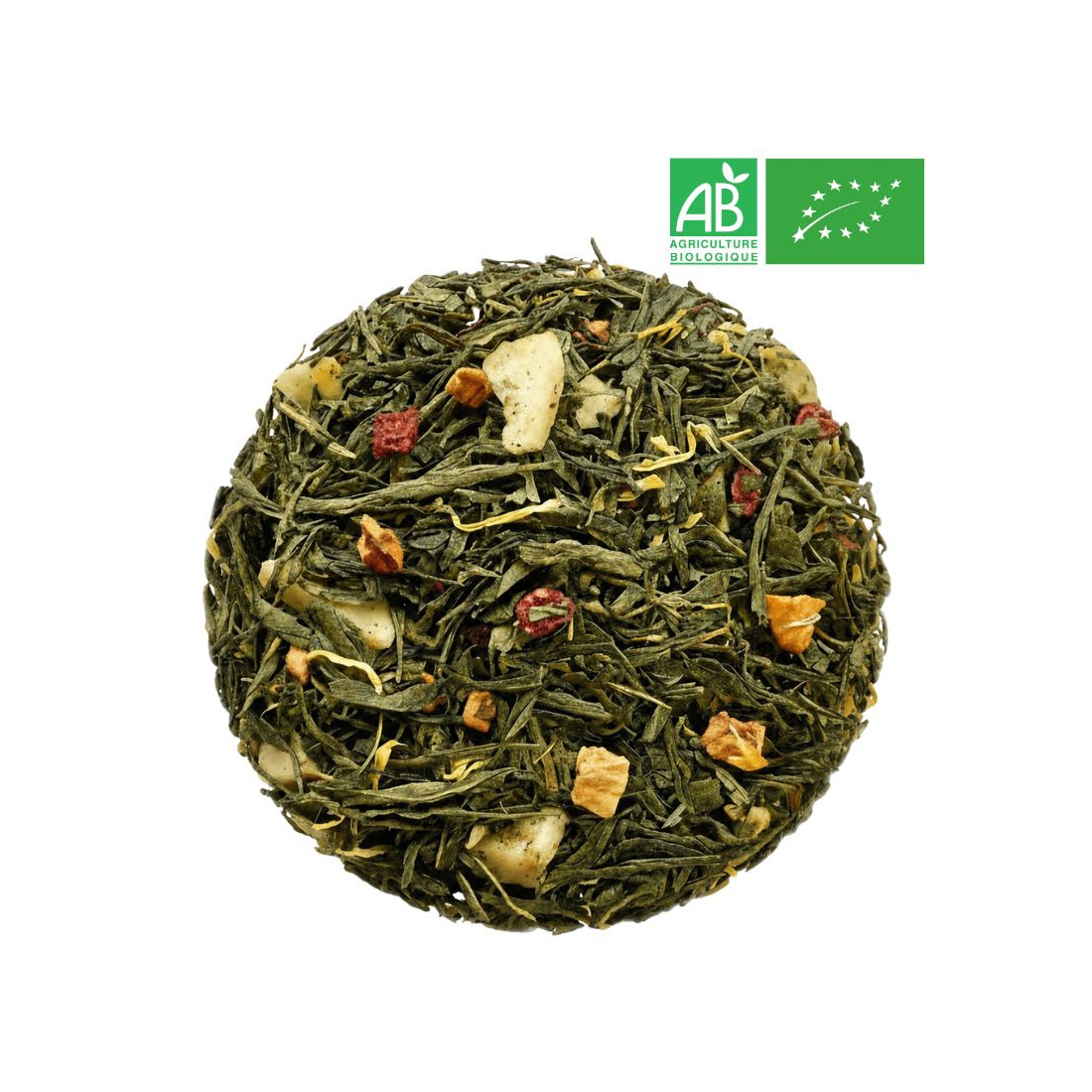 Banana-Apple-Strawberry Green Tea - Organic Tea Wholesaler