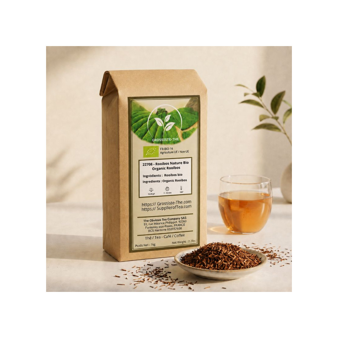 Rooibos in bulk - Wholesaler Organic Rooibos