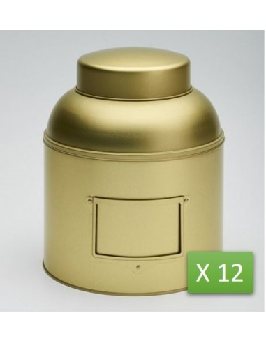 Pack of 12 Gold Victorian Boxes (1.5kg)