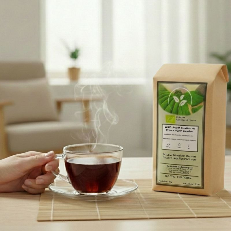 Breaky Tea English Breakfast Black Tea in bulk - Organic Tea Wholesaler